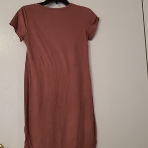 Velvet midi dress
